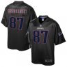 Cheap Rob Gronkowski Patriots Jersey From China ProLine Black Reverse Fashion #87