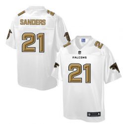 Cheap Deion Sanders Falcons Jersey From China ProLine White #21