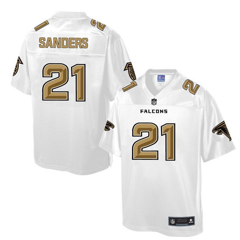 Cheap Deion Sanders Falcons Jersey From China ProLine White #21
