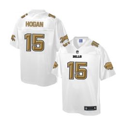 Cheap Chris Hogan Bills Jersey From China ProLine White #15