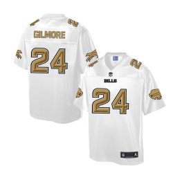 Cheap Stephon Gilmore Bills Jersey From China ProLine White #24