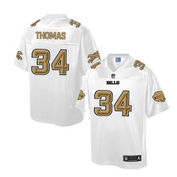 Cheap Thurman Thomas Bills Jersey From China ProLine White #34