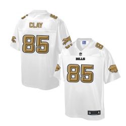 Cheap Charles Clay Bills Jersey From China ProLine White #85