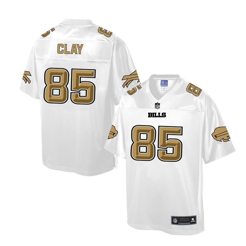Cheap Charles Clay Bills Jersey From China ProLine White #85