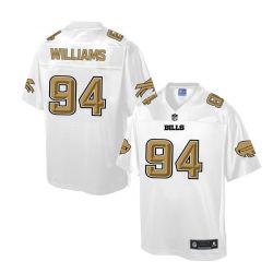 Cheap Mario Williams Bills Jersey From China ProLine White #94