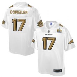 Cheap Brock Osweiler Broncos Jersey From China ProLine White #17