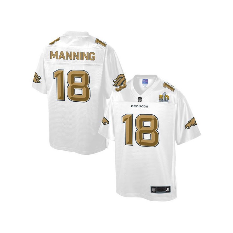 Cheap Peyton Manning Broncos Jersey From China ProLine White #18