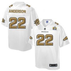 Cheap CJ Anderson Broncos Jersey From China ProLine White #22