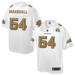 Cheap Brandon Marshall Broncos Jersey From China ProLine White #54