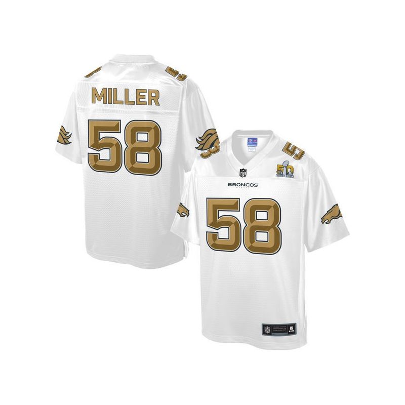 Cheap Von Miller Broncos Jersey From China ProLine White #58