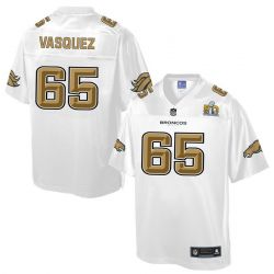 Cheap Louis Vasquez Broncos Jersey From China ProLine White #65