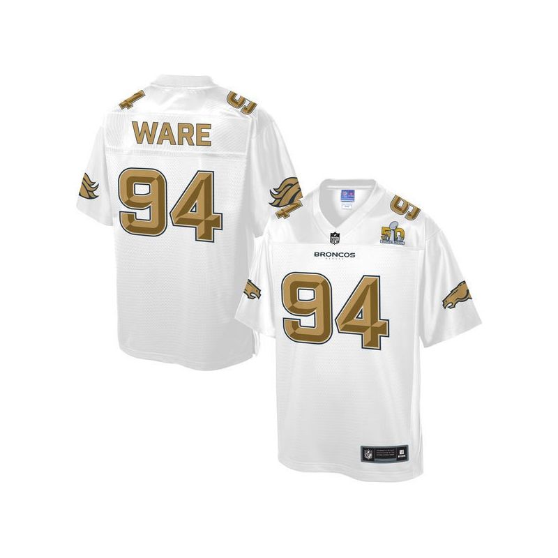 Cheap DeMarcus Ware Broncos Jersey From China ProLine White #94