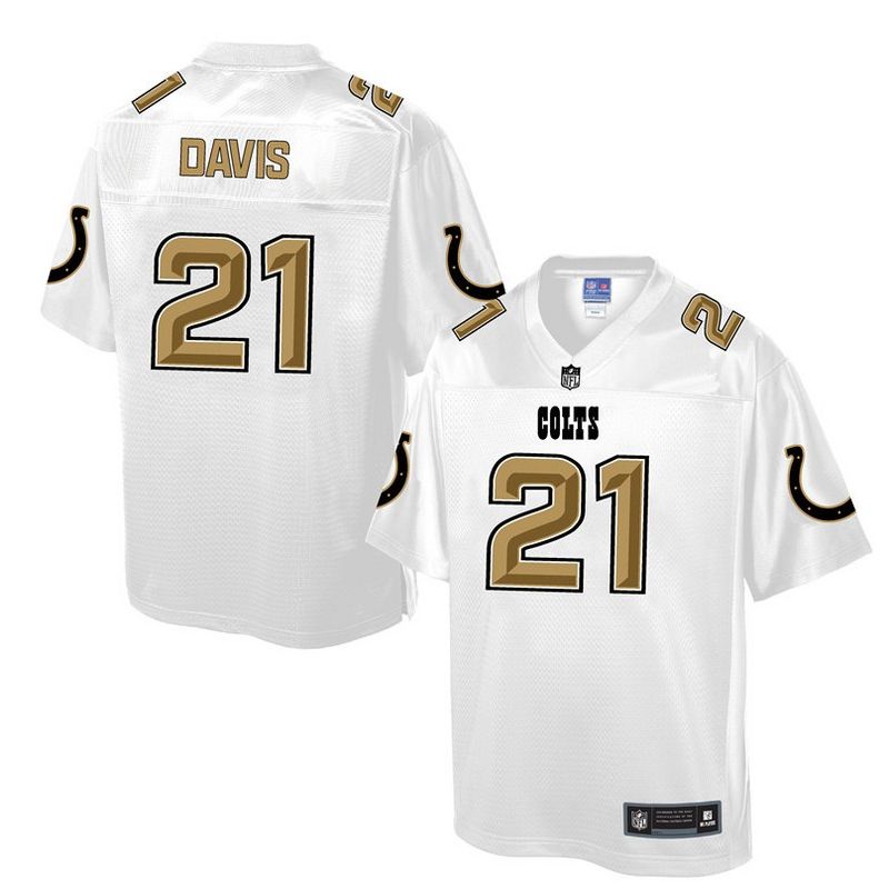 Cheap Vontae Davis Colts Jersey From China ProLine White #21