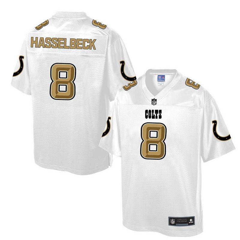 Cheap Matt Hasselbeck Colts Jersey From China ProLine White #8