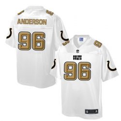 Cheap Henry Anderson Colts Jersey From China ProLine White #96