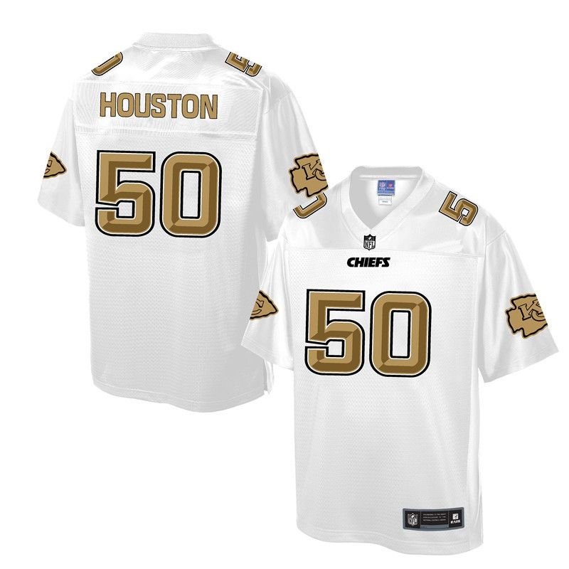 Cheap Justin Houston Chiefs Jersey From China ProLine White #50