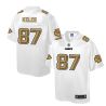 Cheap Travis Kelce Chiefs Jersey From China ProLine White #87