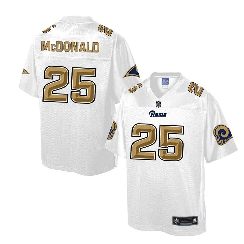 Cheap TJ McDonald Rams Jersey From China ProLine White #25