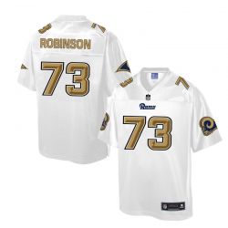 Cheap Greg Robinson Rams Jersey From China ProLine White #73