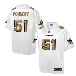 Cheap Mike Pouncey Dolphins Jersey From China ProLine White #51