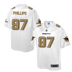 Cheap Jordan Phillips Dolphins Jersey From China ProLine White #97