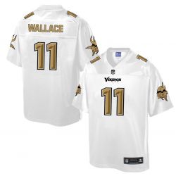 Cheap Mike Wallace Vikings Jersey From China ProLine White #11