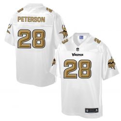 Cheap Adrian Peterson Vikings Jersey From China ProLine White #28