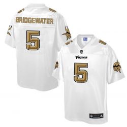 Cheap Teddy Bridgewater Vikings Jersey From China ProLine White #5