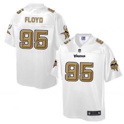 Cheap Sharrif Floyd Vikings Jersey From China ProLine White #95