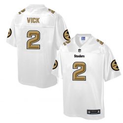 Cheap Michael Vick Steelers Jersey From China ProLine White #2