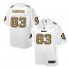 Cheap Dermontti Dawson Steelers Jersey From China ProLine White #63