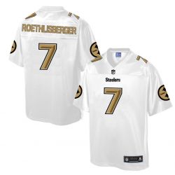 Cheap Ben Roethlisberger Steelers Jersey From China ProLine White #7