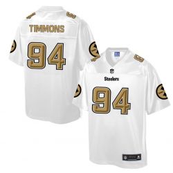 Cheap Lawrence Timmons Steelers Jersey From China ProLine White #94
