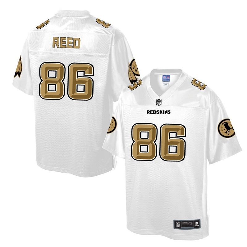Cheap Jordan Reed Redskins Jersey From China ProLine White #86