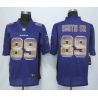 Cheap Steve Smith SR Ravens Jersey From China Purple Strobe Limited #89