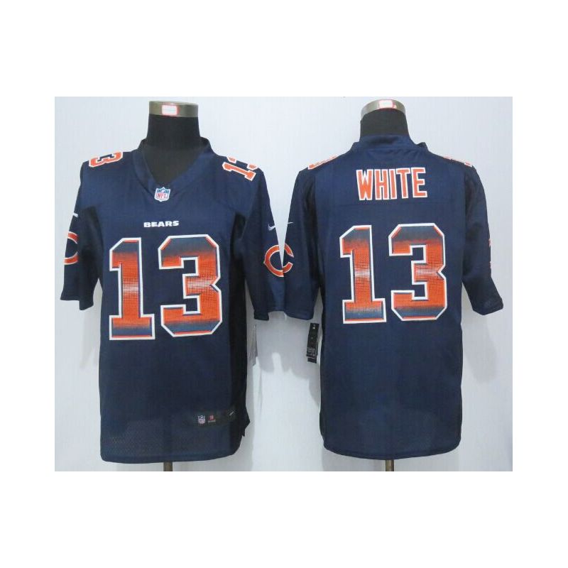 Cheap Kevin White Bears Jersey From China Blue Strobe Limited #13