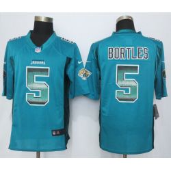 Cheap Blake Bortles Jaguars Jersey From China Green Strobe Limited #5