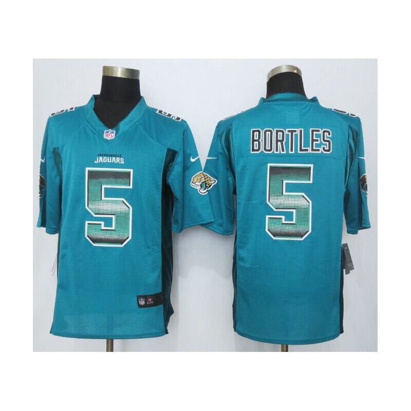 Cheap Blake Bortles Jaguars Jersey From China Green Strobe Limited #5