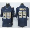 Cheap Aaron Donald Rams Jersey From China Blue Strobe Limited #99