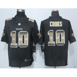 Cheap Brandin Cooks Saints Jersey From China Black Strobe Limited #10