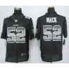 Cheap Khalil Mack Raiders Jersey From China Black Strobe Limited #52