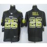 Cheap LeVeon Bell Steelers Jersey From China Black Strobe Limited #26