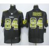 Cheap Antonio Brown Steelers Jersey From China Black Strobe Limited #84