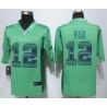 Cheap 12th Fan Seahawks Jersey From China Green Strobe Limited #12