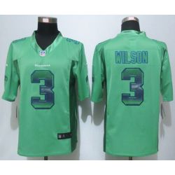 Cheap Russell Wilson Seahawks Jersey From China Green Strobe Limited #3