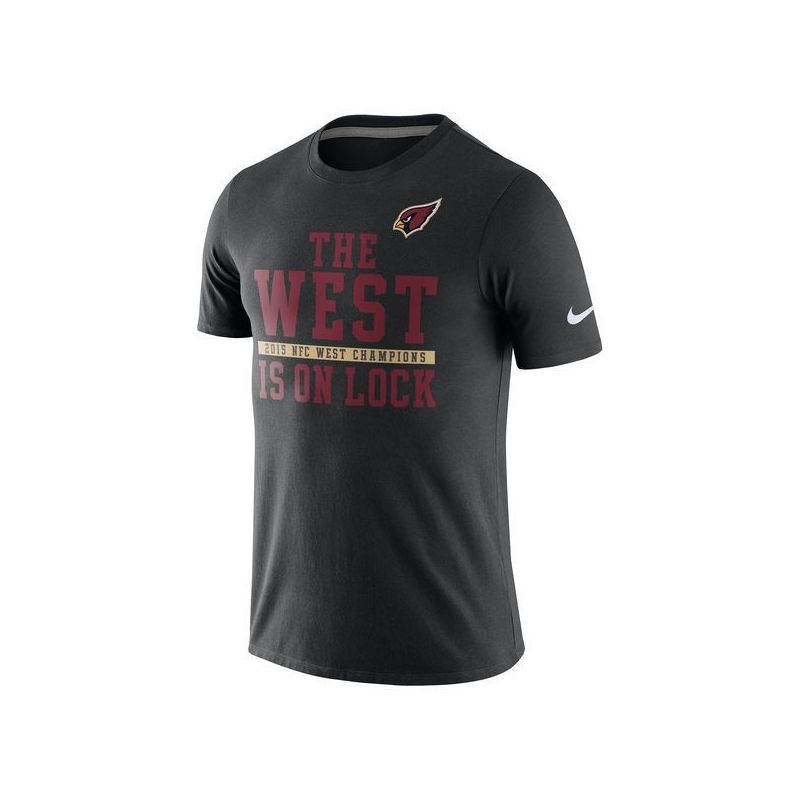 Cheap Cardinals T-Shirt From China Black 2015 NFC West Division Champions