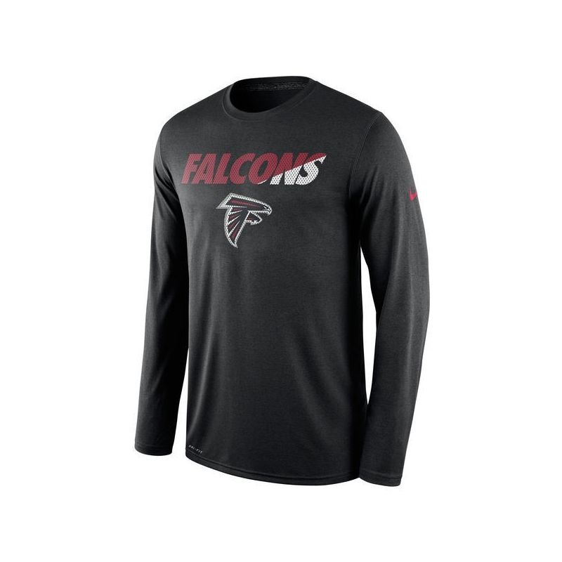 Cheap Falcons T-Shirt From China Black Long sleeve Legend Staff Practice Performance