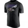 Cheap Ravens T-Shirt From China Black Legend Staff Practice Performance
