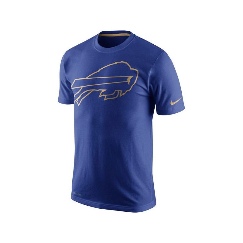Cheap Bills T-Shirt From China Blue Championship Drive Gold Collection Performance