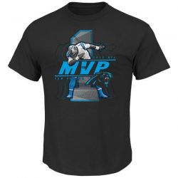 Cheap Cam Newton Panthers T-Shirt From China Black 2015 NFL Honors MVP